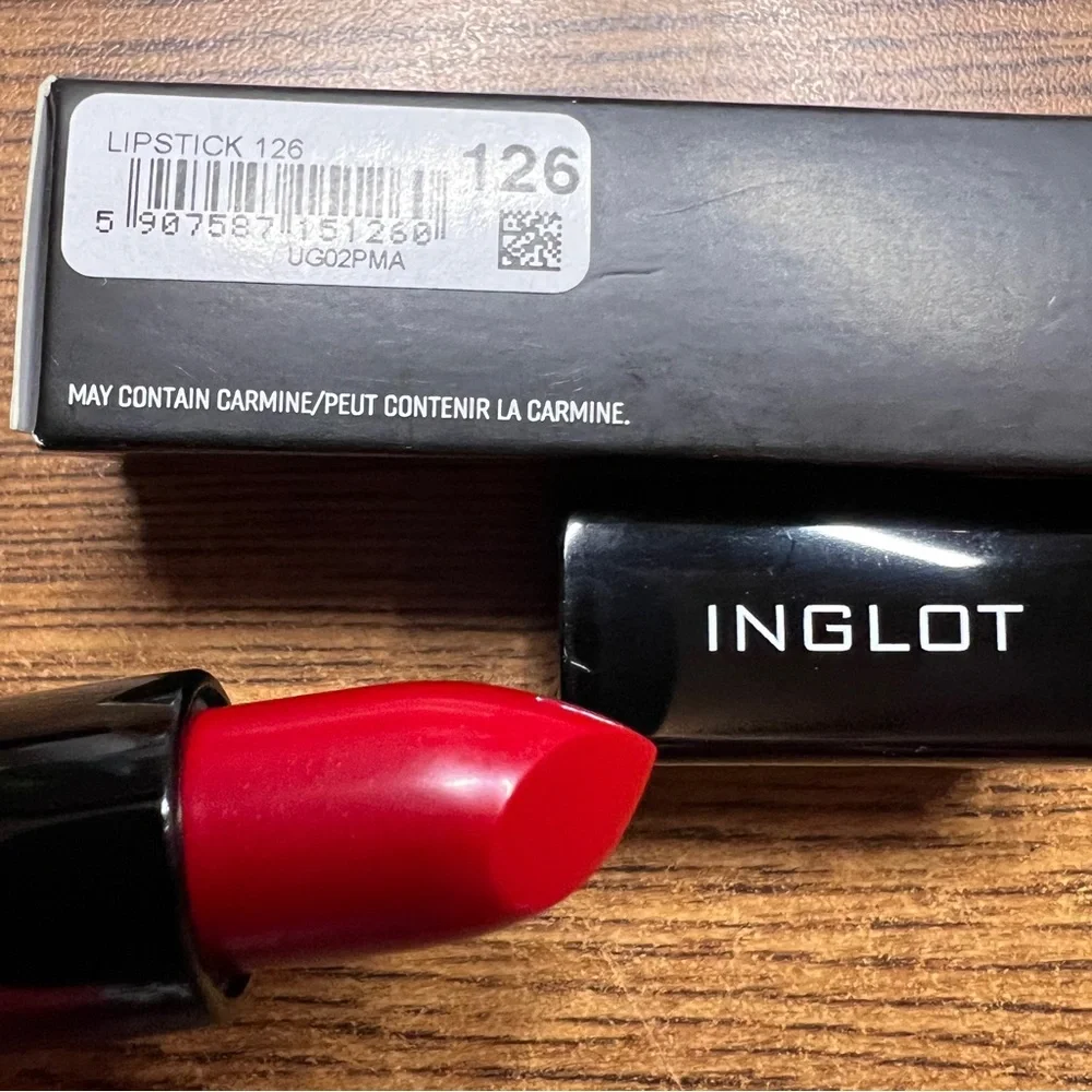 Inglot Lipstick 126 Red